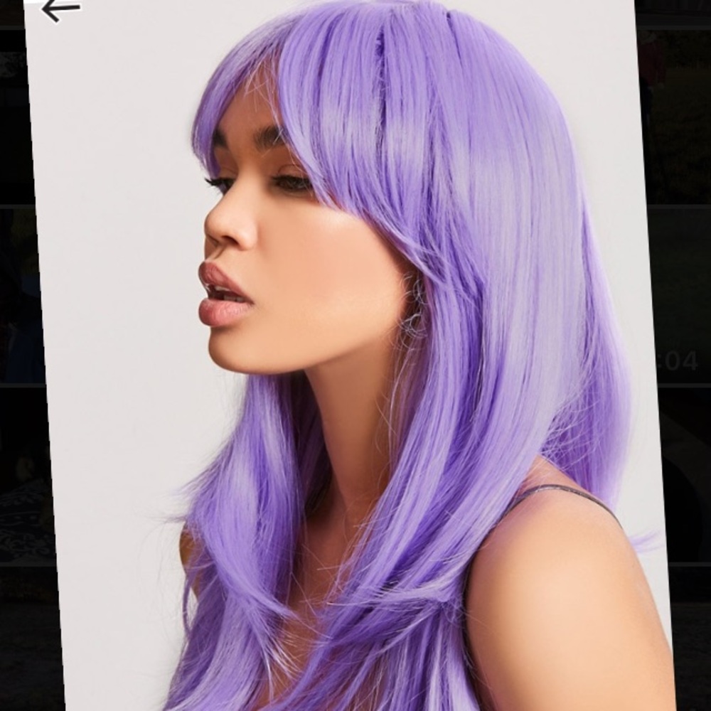 NWT LAVENDER WIG